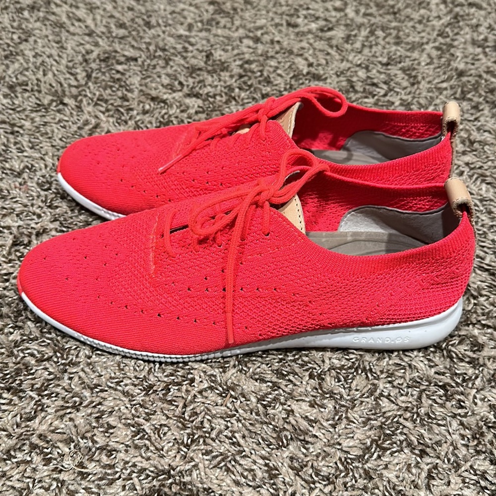 Cole Haan Zerogrand Oxford Stitchlite Sneaker Size 8.5 Hot Pink W09341